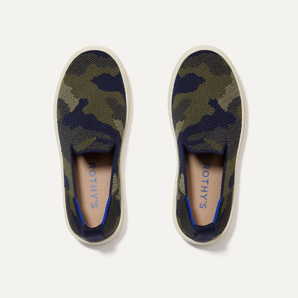 The Kids Sneaker - Spruce Camo