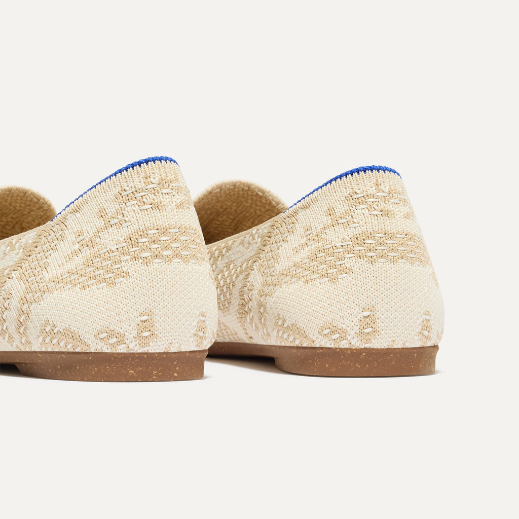 The Almond Loafer - Pearl Bouquet