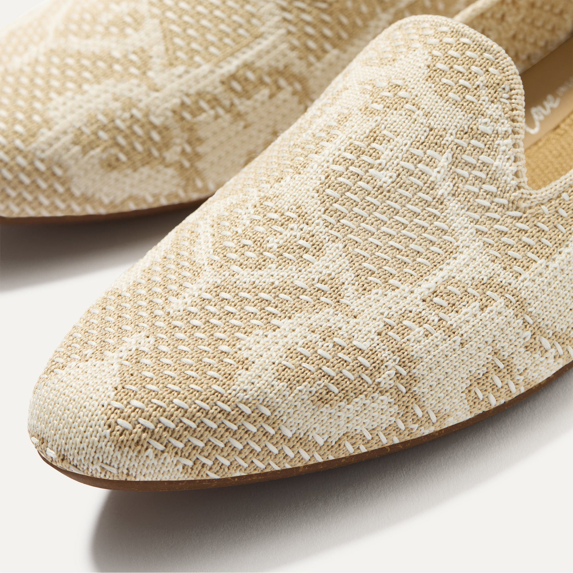 The Almond Loafer - Pearl Bouquet