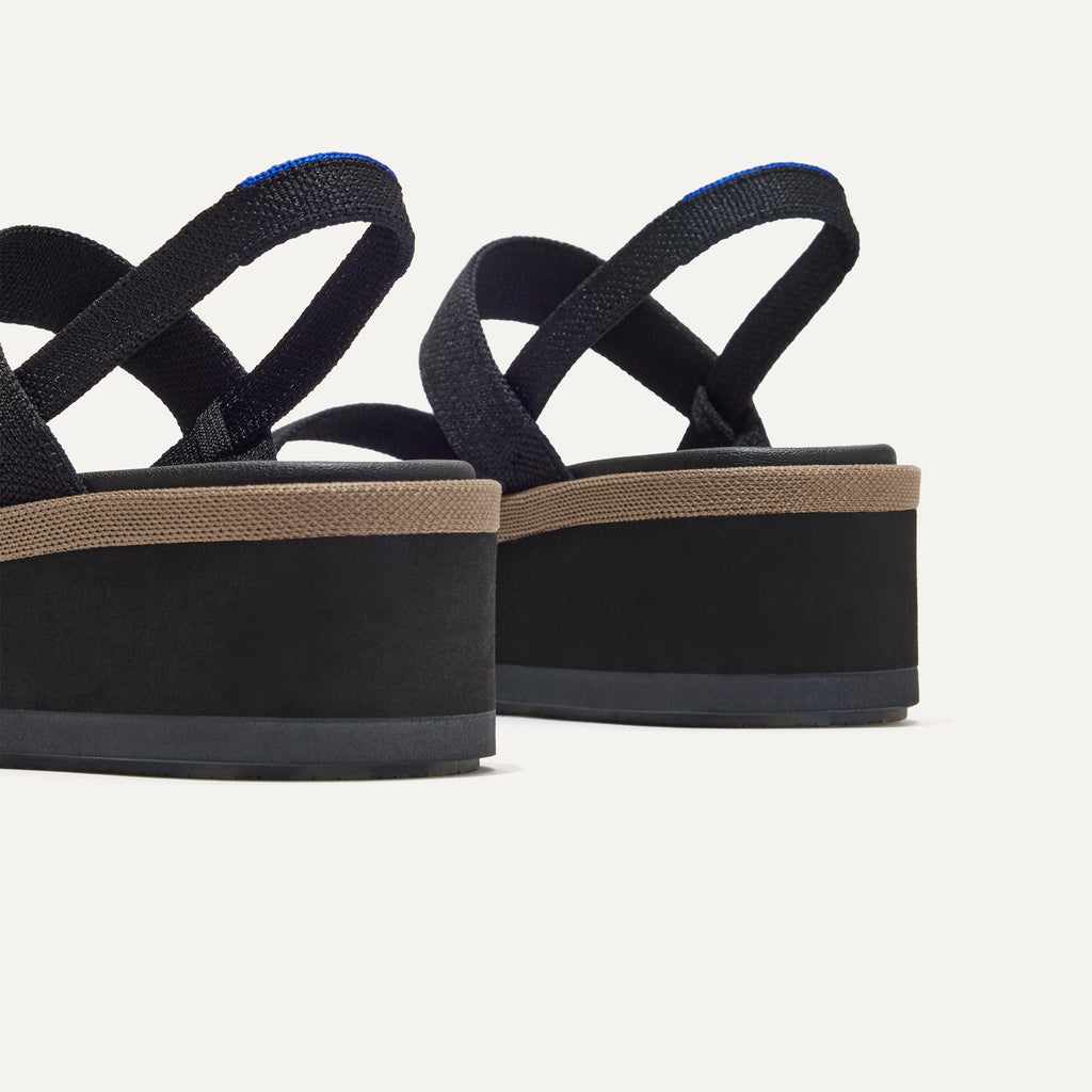 The Lightweight Wedge Sandal - Pepper