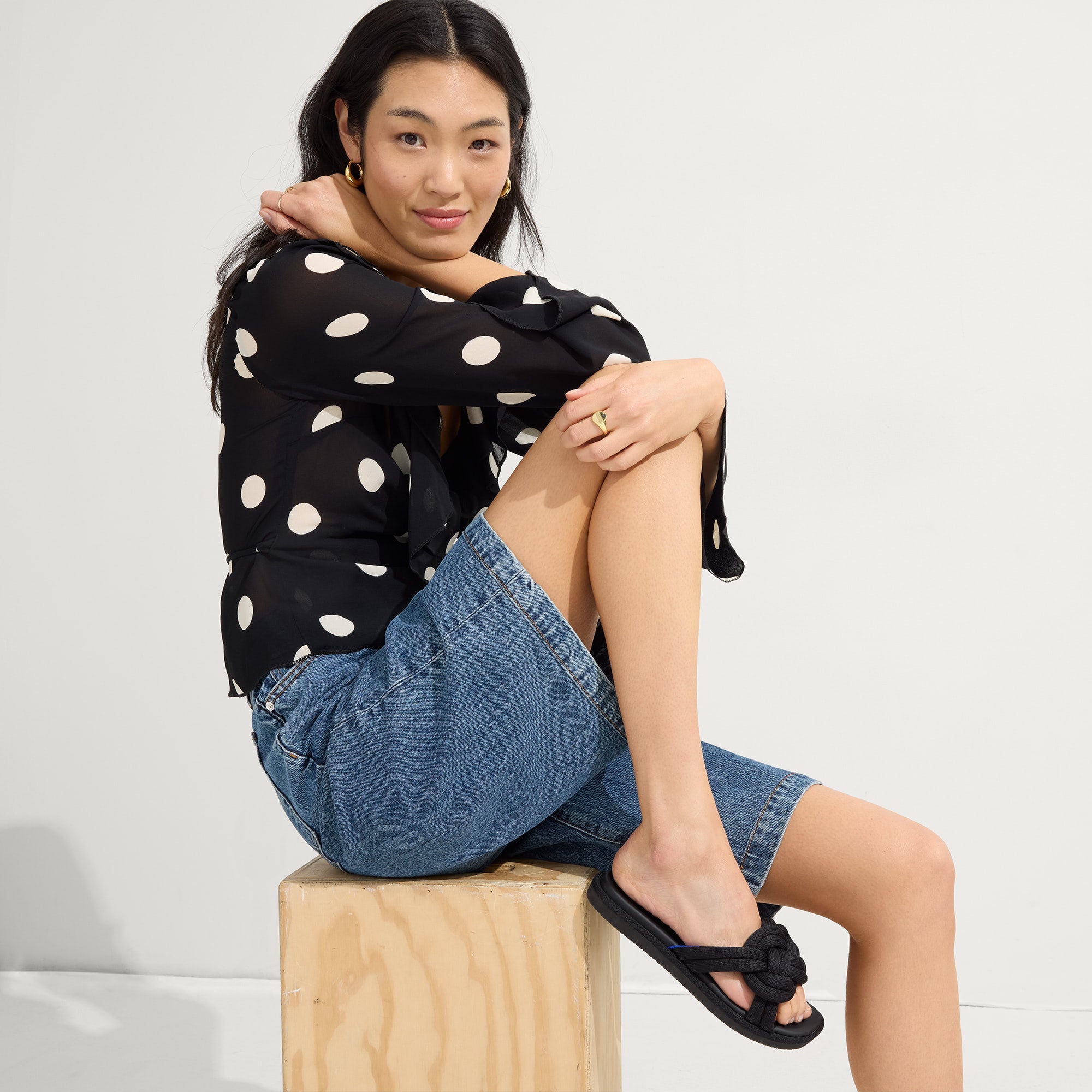 The Summer Sandal - Black