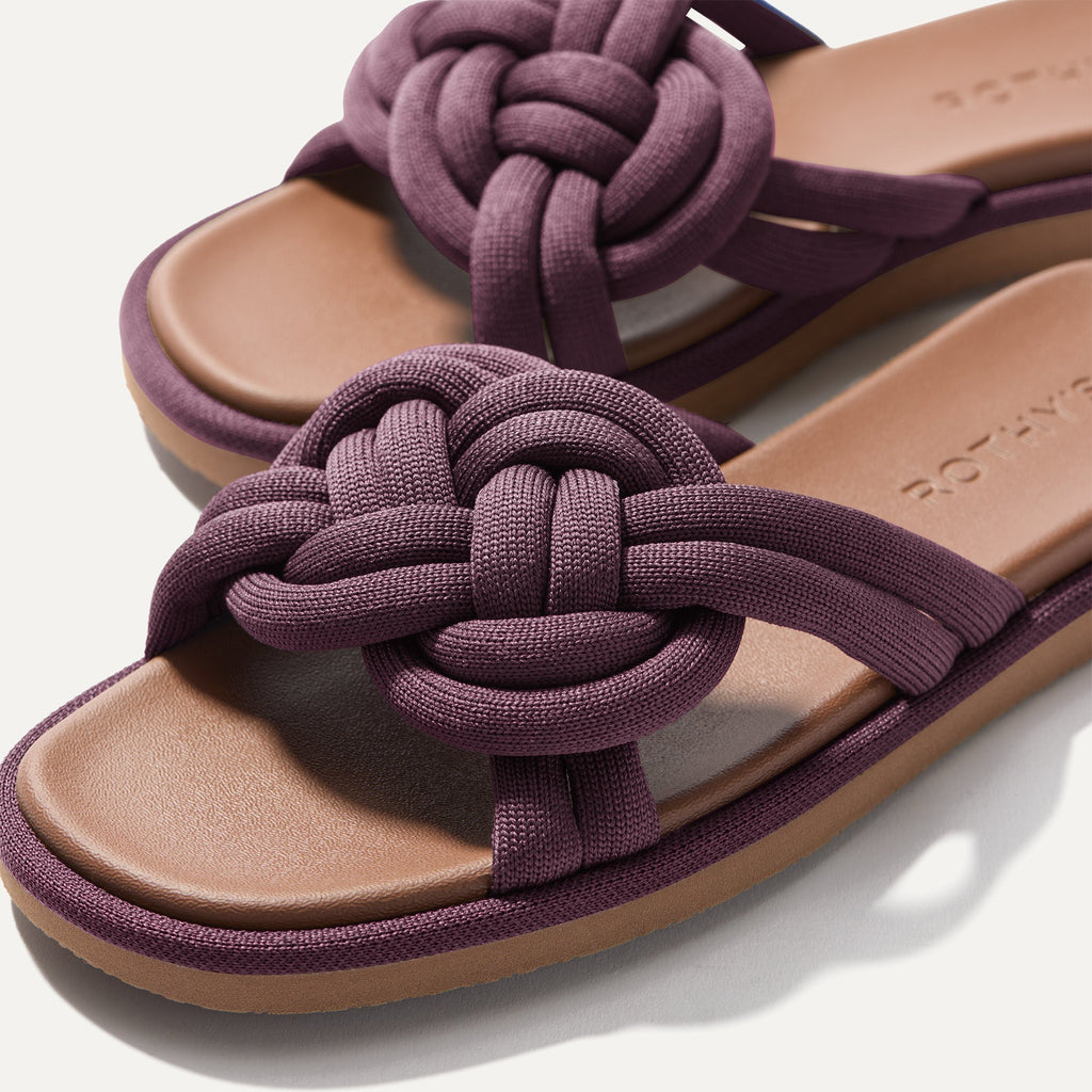 The Summer Sandal - Blackberry
