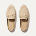 The Double Bit Loafer Mule - Bunny Bouclé