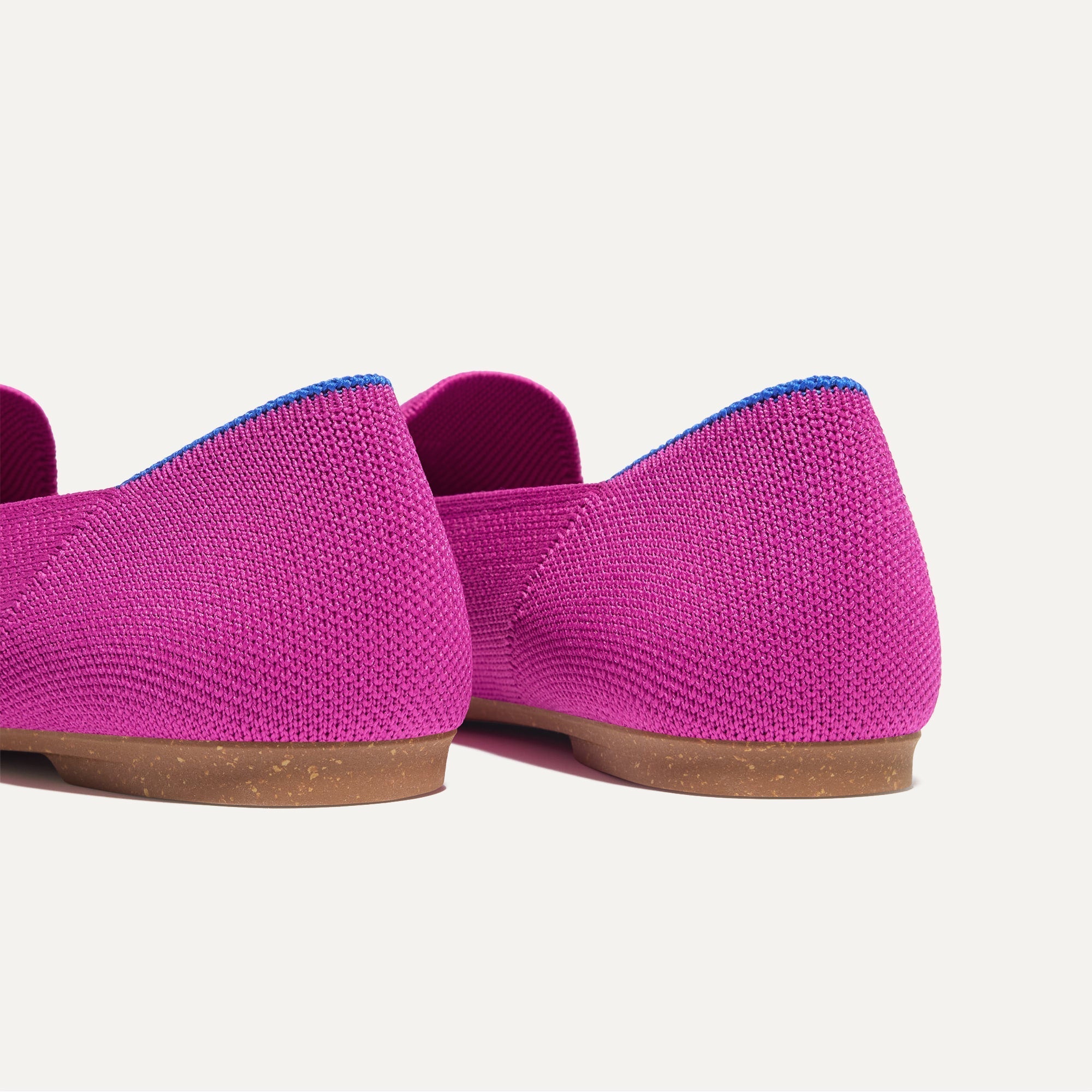 The Almond Tassel Loafer - Pink Bramble