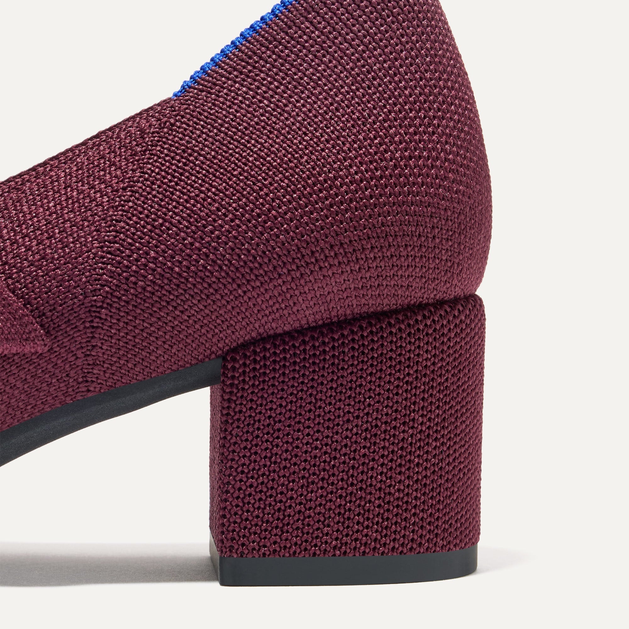 The Mary Jane Heel - Wine Red