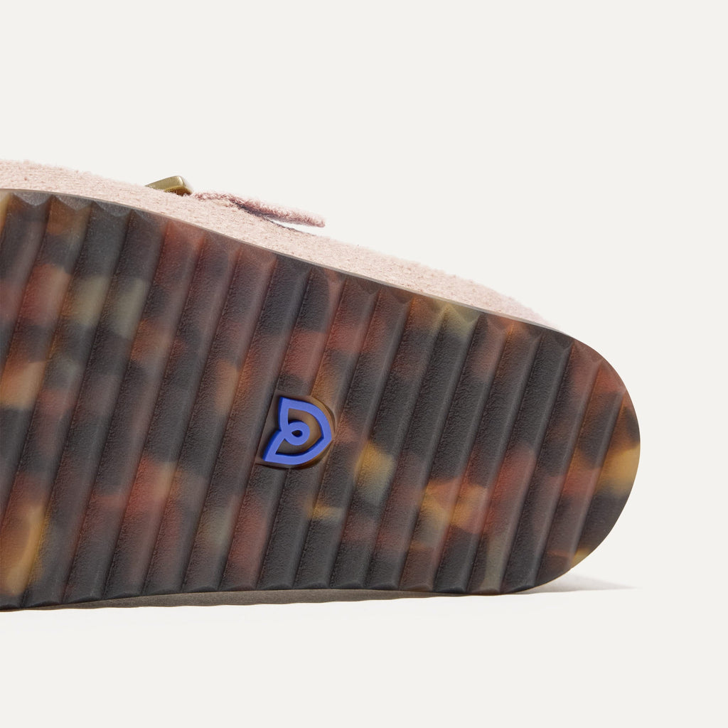 The Buckle Clog - Ballerina Bouclé