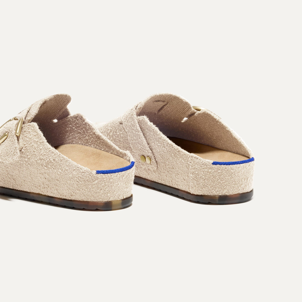 The Buckle Clog - Honeybun Bouclé