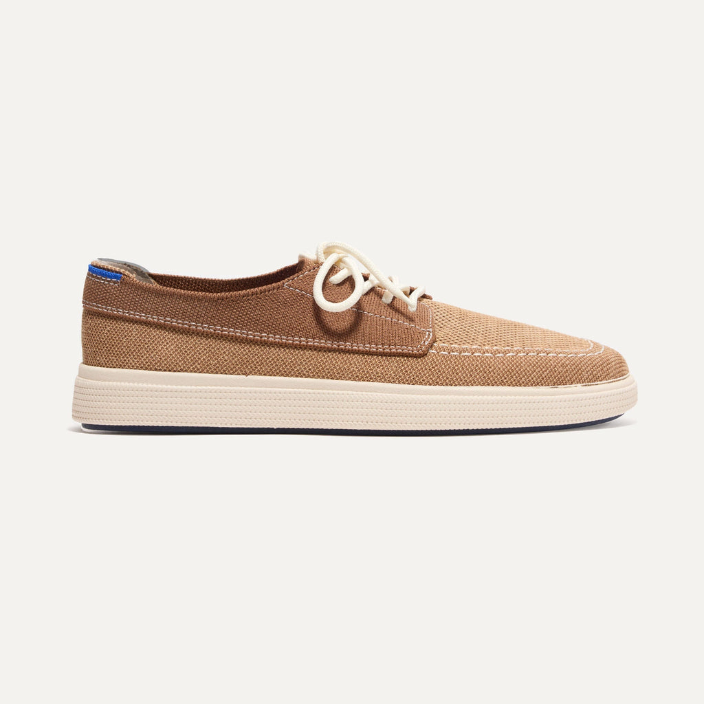The Ravello Boat Shoe - Nautical Brown