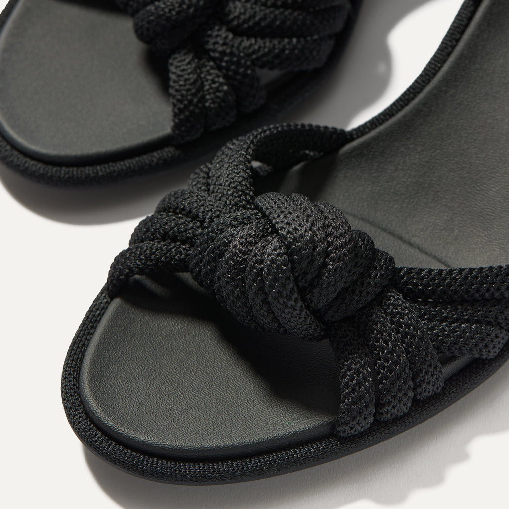 The Knot Sandal - Black