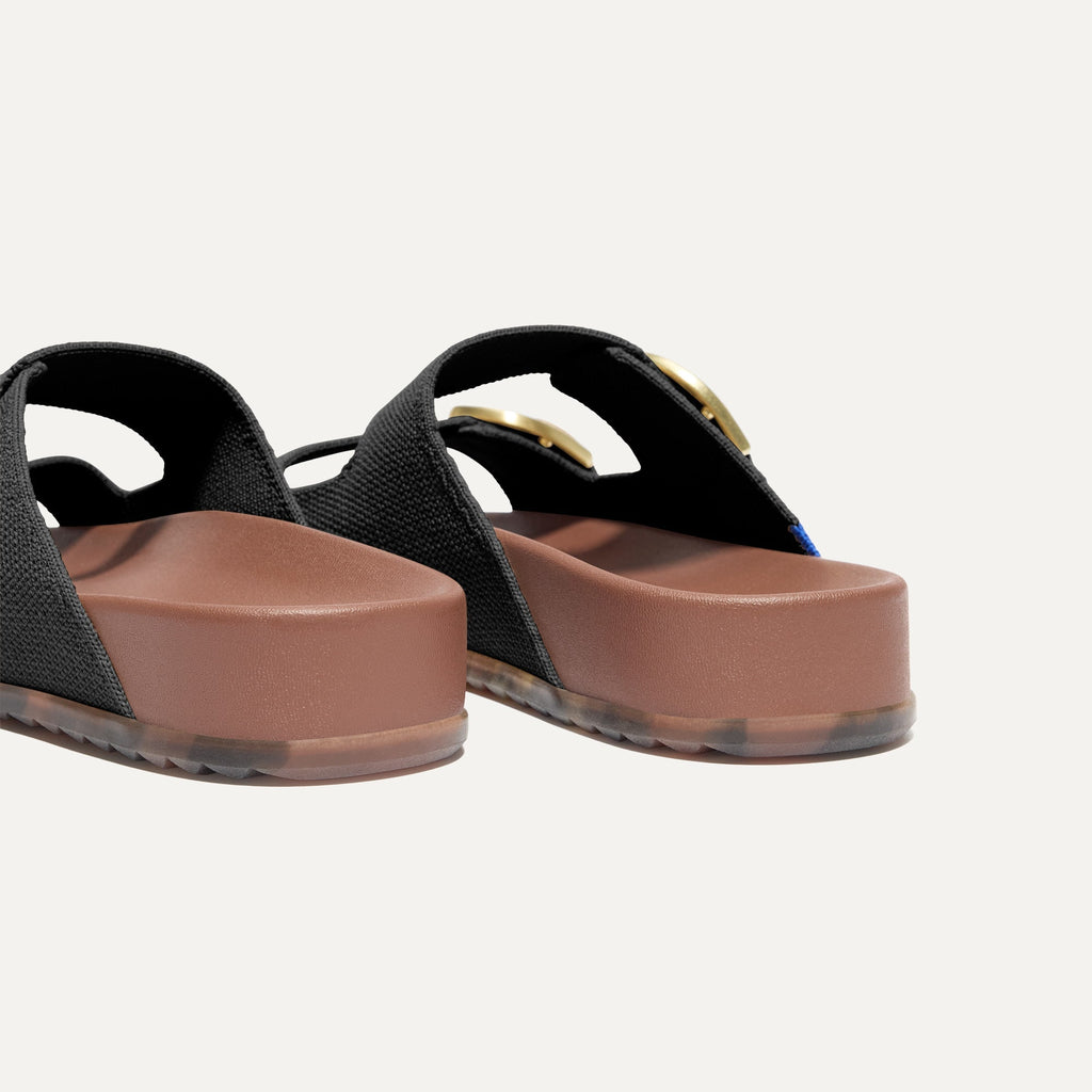 The Buckle Slide - Black