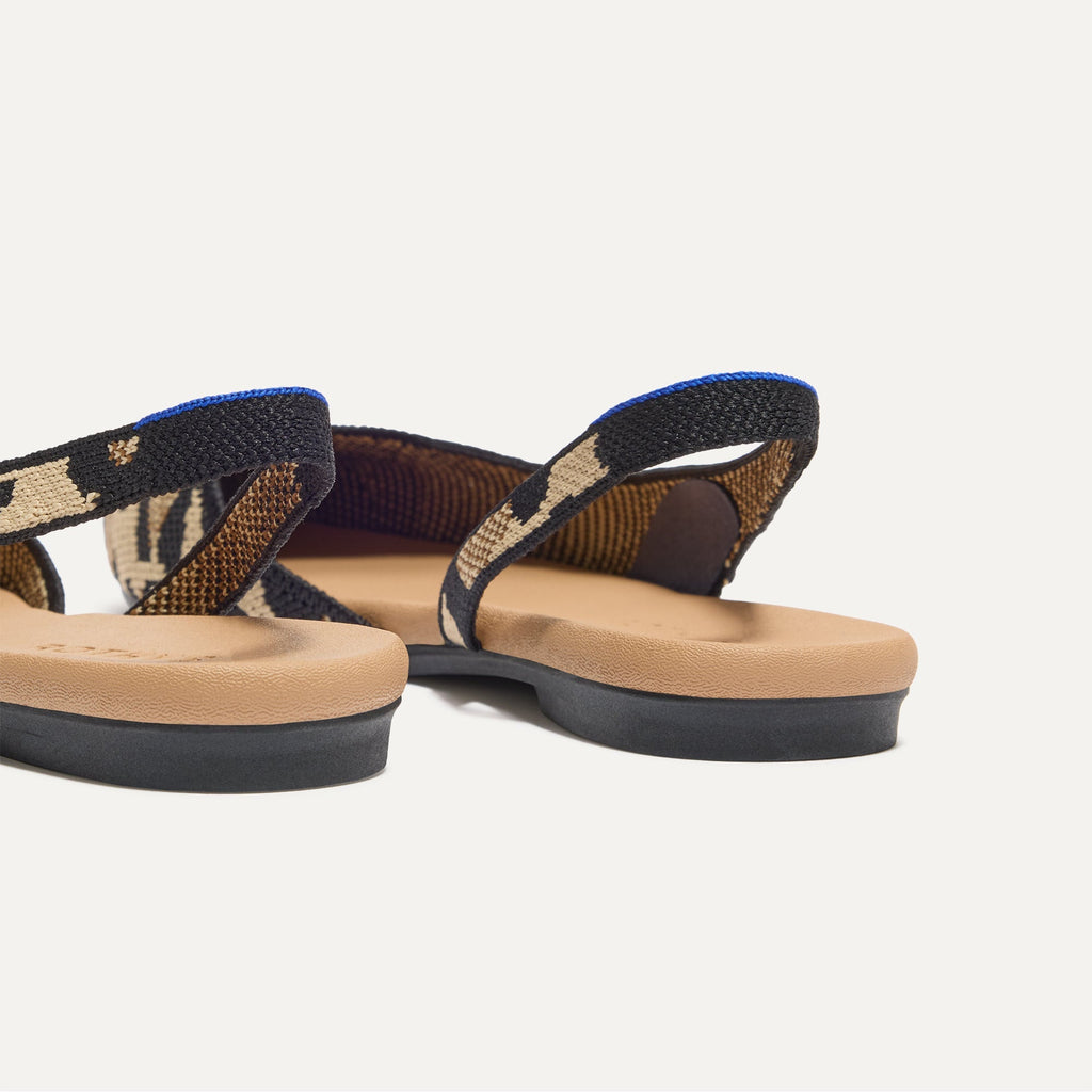 The Almond Slingback - Desert Cat