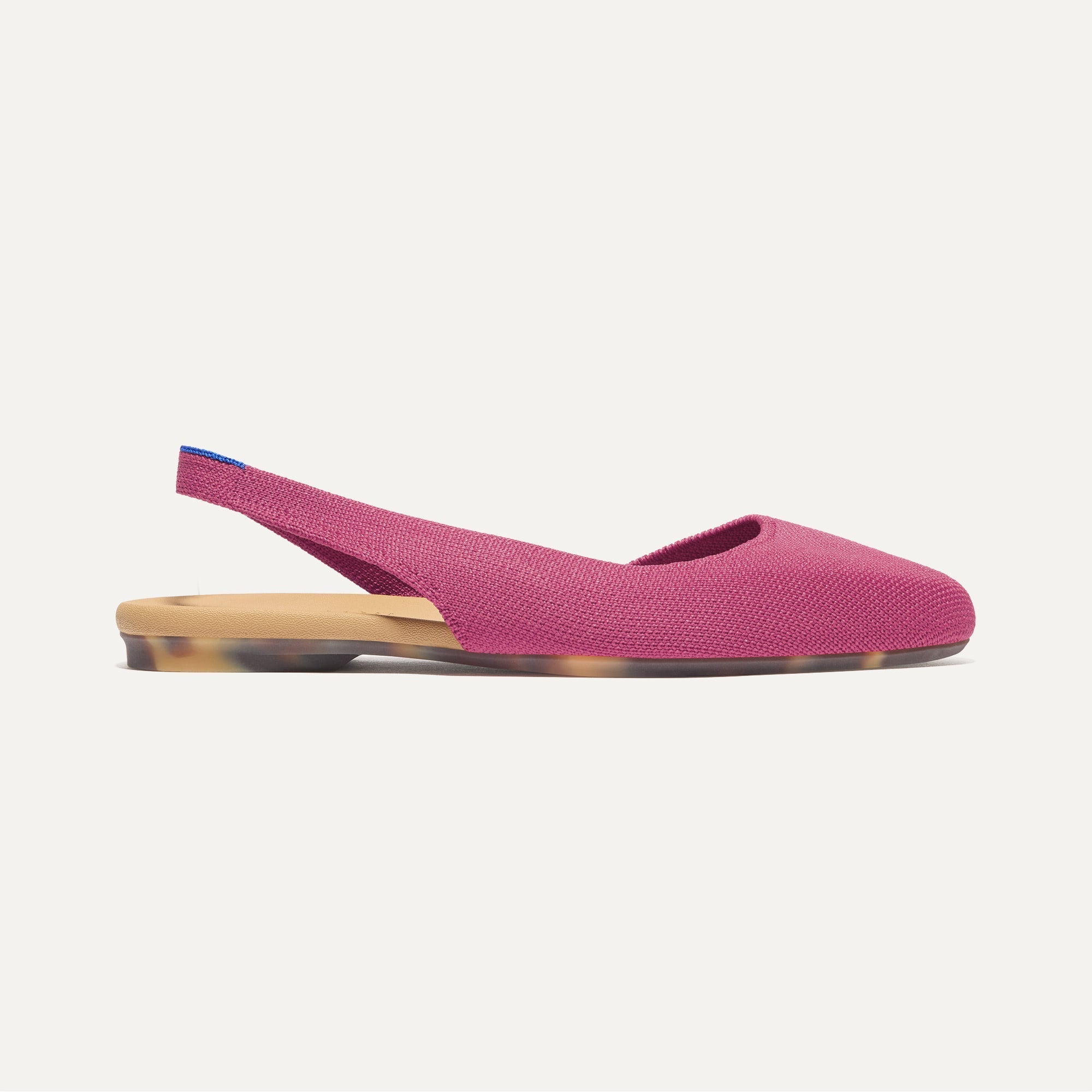 The Almond Slingback - Hibiscus
