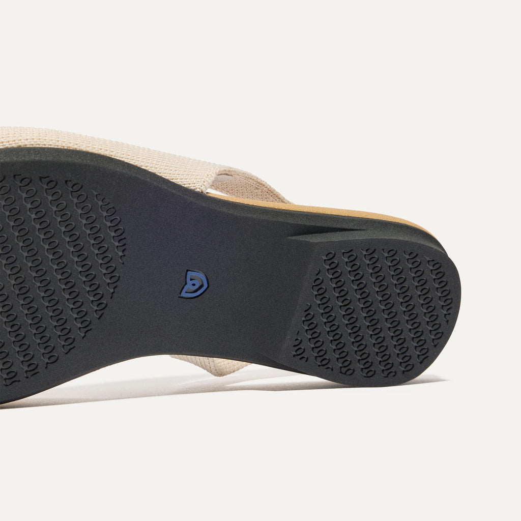 The Almond Slingback - Conch Captoe