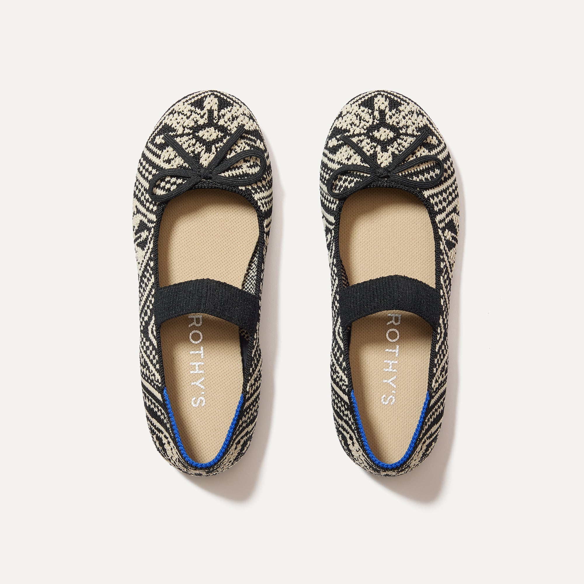 The Kids Bow Mary Jane - Black Mosaic