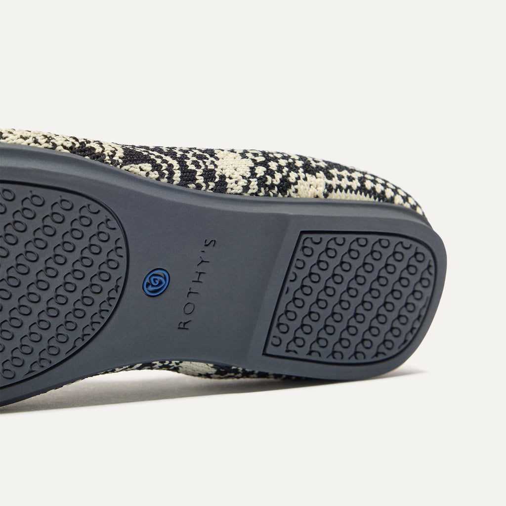 The Kids Bow Mary Jane - Black Mosaic