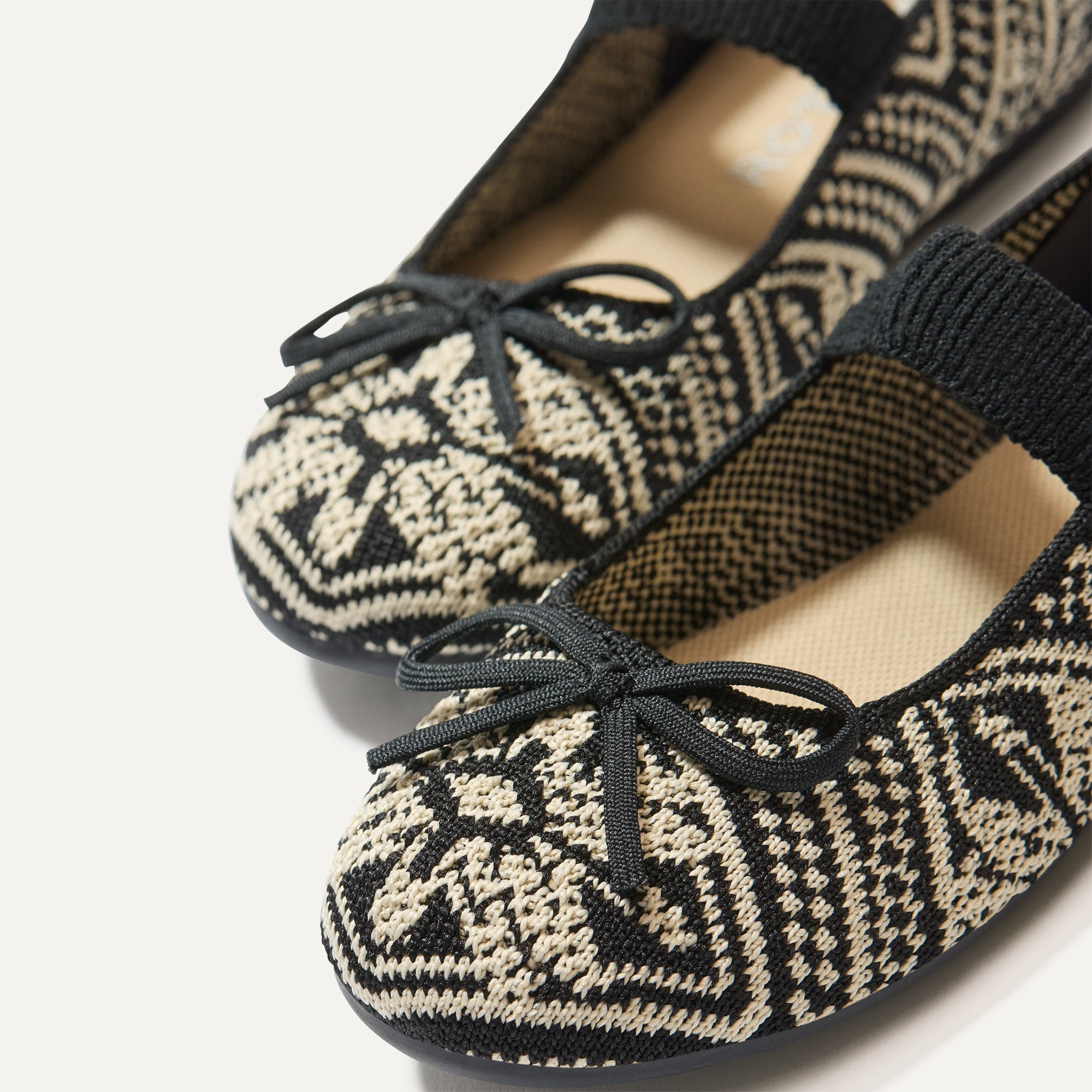 The Kids Bow Mary Jane - Black Mosaic