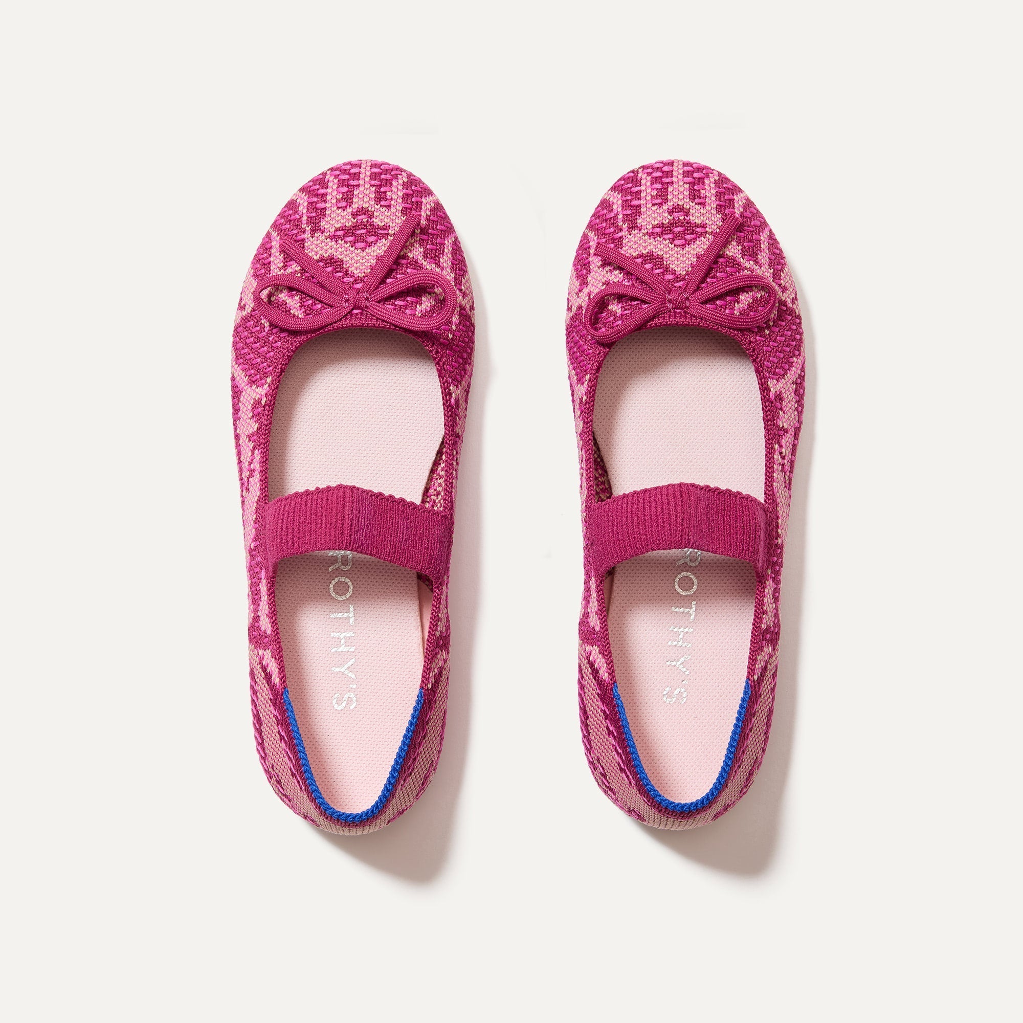 The Kids Bow Mary Jane - Pink Bouquet