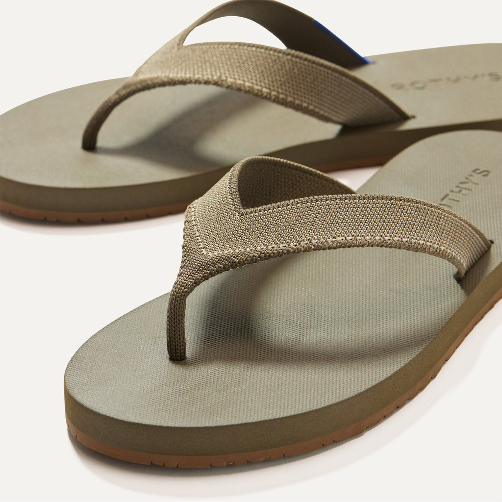 The Men's Flip Flop - Moss Green