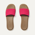 The Slide Sandal - Rouge Crochet