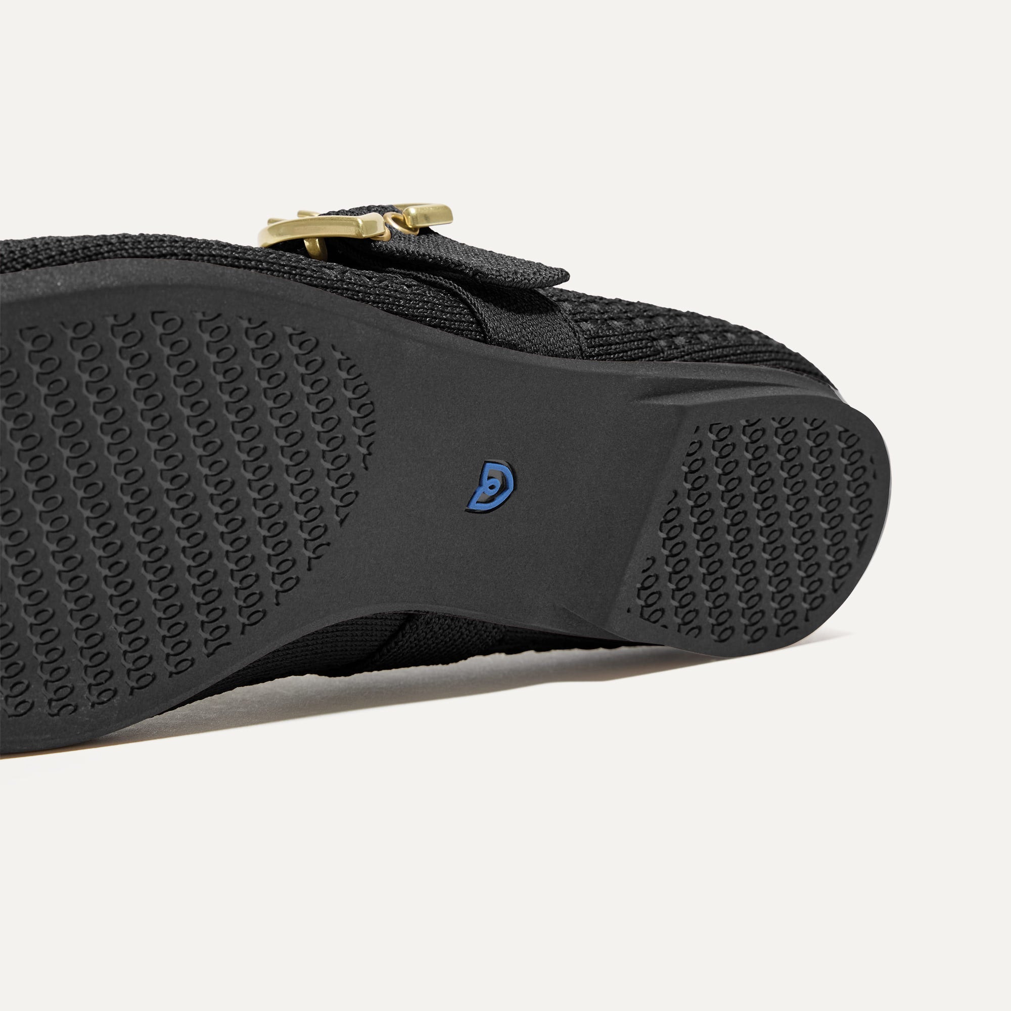 The Max Buckle Mary Jane - Black Mesh