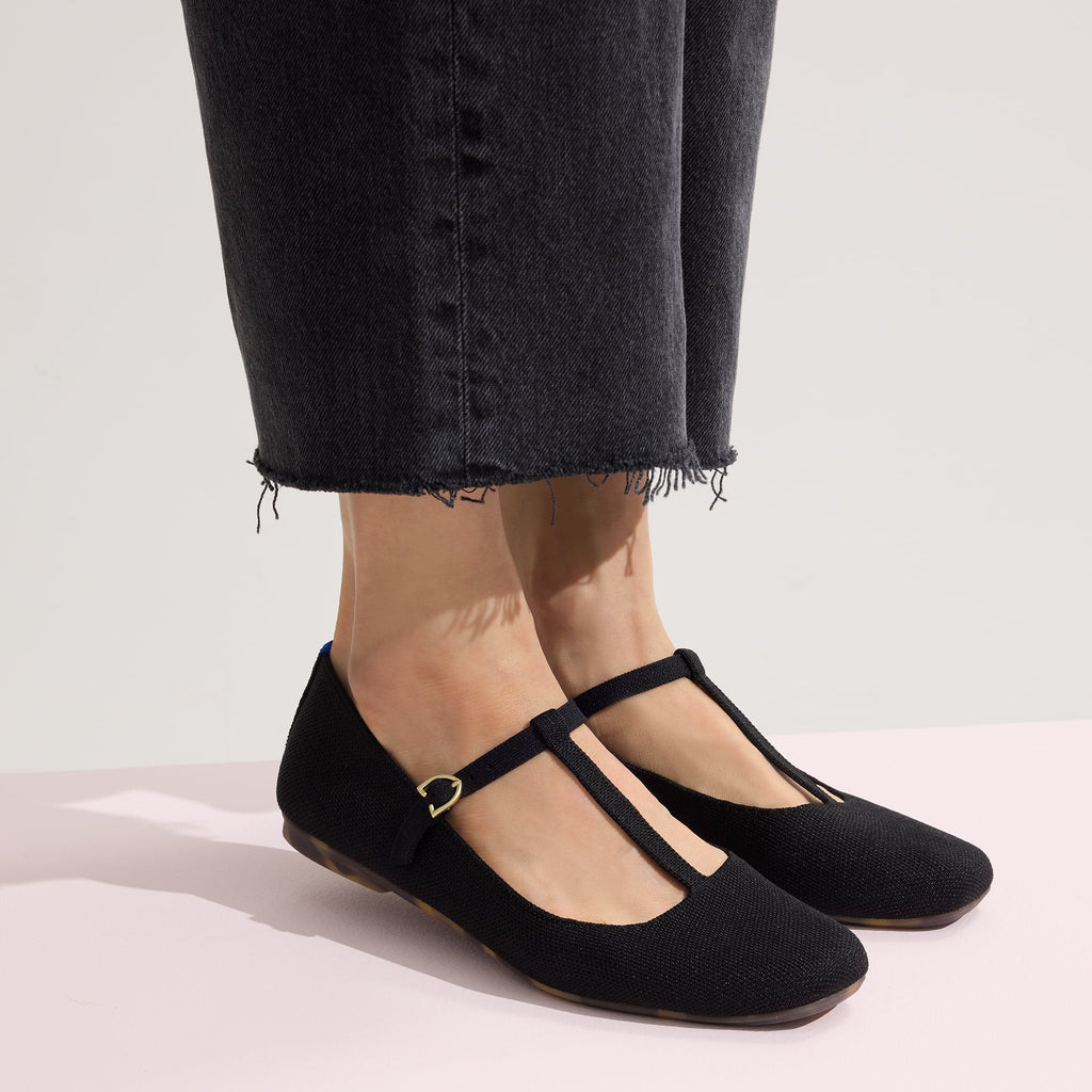 The T–Strap Mary Jane - Black