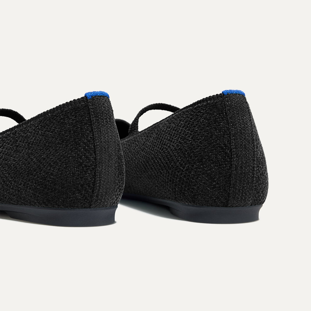 The ReVelvet™ Max Square Mary Jane - ReVelvet™ Black