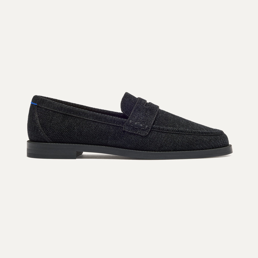 The ReVelvet™ Penny Loafer - ReVelvet™ Black