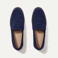 The ReVelvet™ Penny Loafer - ReVelvet™ Navy
