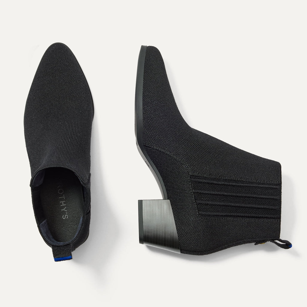 The Western Bootie - Black