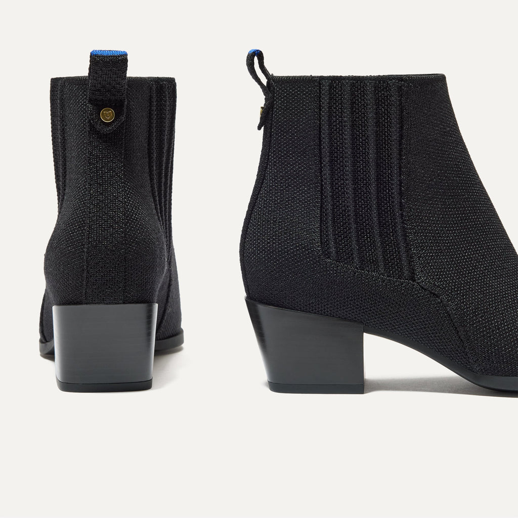 The Western Bootie - Black