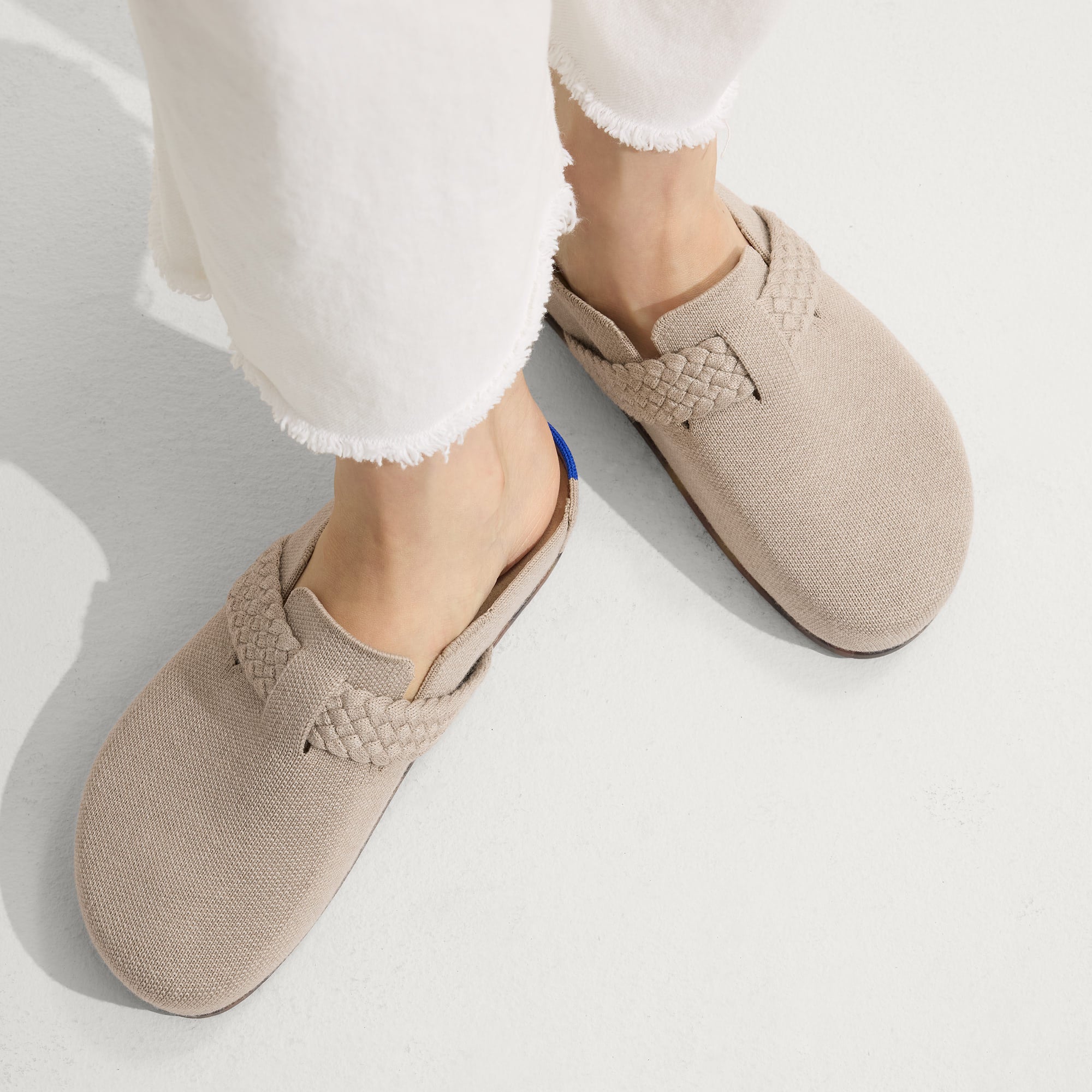 The Braid Clog - Dove