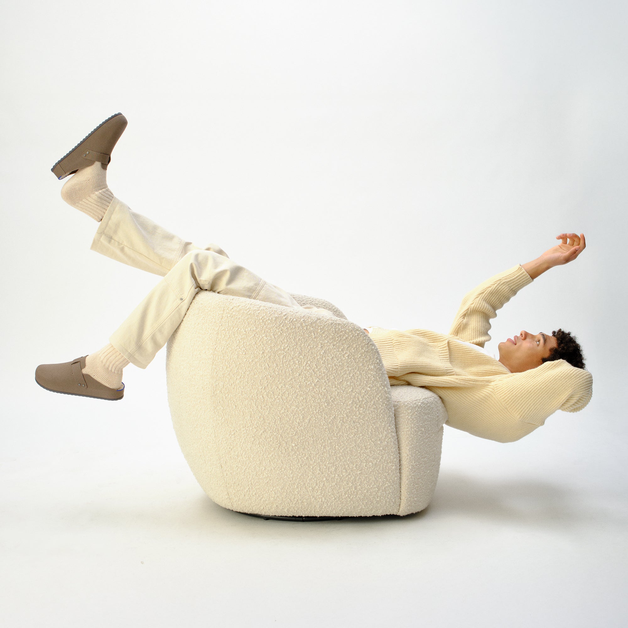 The Men's Cozy Clog - Sparrow